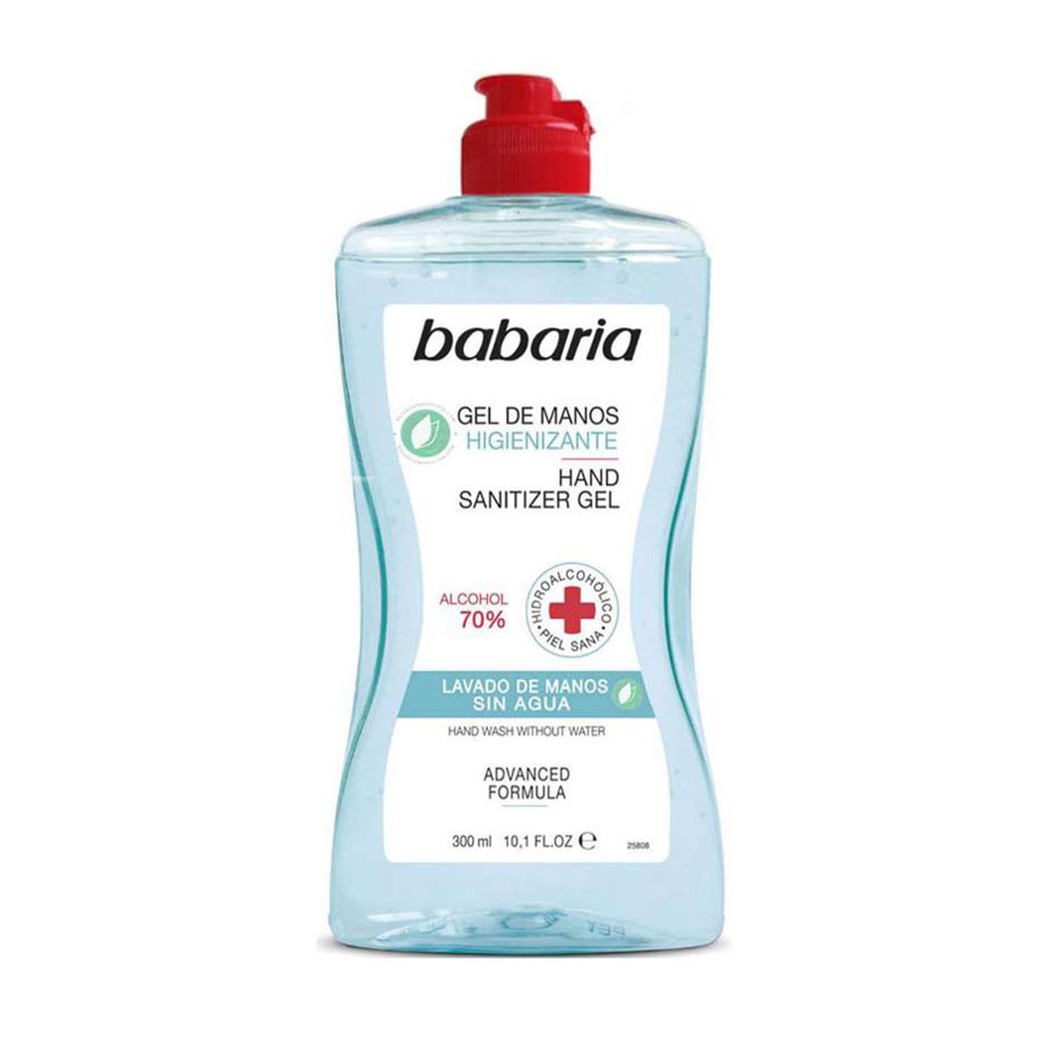 Babaria Higienizante Gel De Manos Alcohol 70% 300Ml